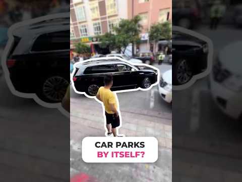 Auto-parking cars in China #china #shorts #tech