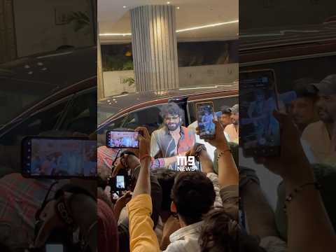 King Nagarjuna arrives at Hotel Trident, Hyderabad for Thandel Success Meet