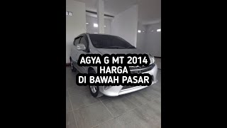 JUAL MURAH AGYA G MANUAL HARGA MASIH DI BAWAH PASAR