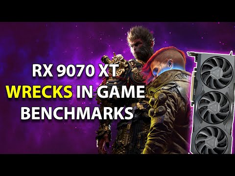 RX 9070 XT Wrecks In New GAMING Benchmarks! RDNA 4 VS RTX 4080S