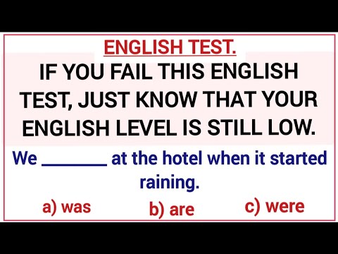 English Grammar Test ✍️ If you fail this test, just know that your English needs to be improved.