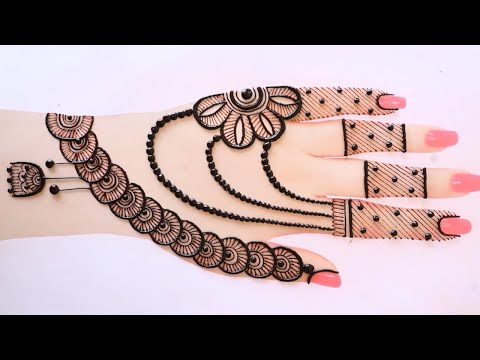 New back hand mehndi design | easy arabic mehndi design | mehndi ka design | mehndi design | Mehndi