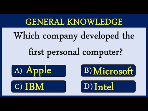 HOW GOOD IS YOUR  GENERAL KNOWLEDGE? TAKE THIS 10 QUESTIONS QUIZ TO FIND OUT. #CHALLENGE 10