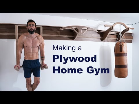 Plywood Home Gym | DIY Fitness Equipment