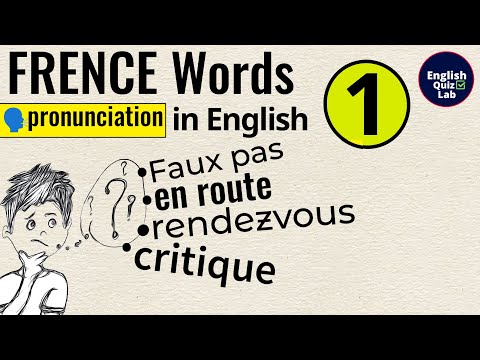 French Words in English 🗣️ -1