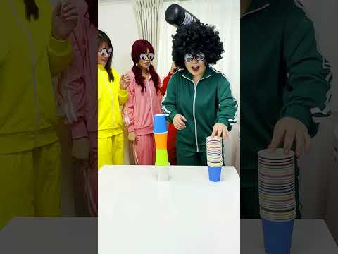 Color Cup Challenge! Party Game #shorts