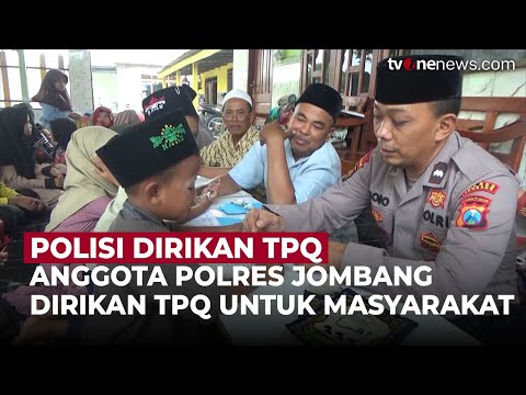 Anggota Polres Jombang Dirikan TPQ dan Ajar Mengaji Al-Qur'an untuk Masyarakat | OneNews Update