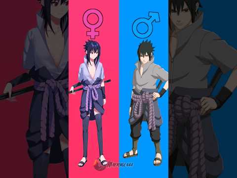 Naruto Characters in Female Look (part 1) #anime #naruto #viral #shorts