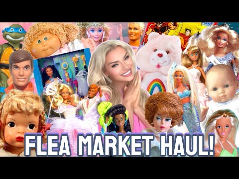 VINTAGE DOLL HUNT! FLEA MARKET DOLL HAUL! VINTAGE BARBIE! VINTAGE TOYS AND MORE!!