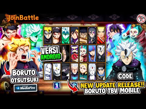 NEW UPDATE‼️BORUTO Two Blue Vortex Mobile TERBARU 2025!! Boruto Senki Storm XVII FULL CHARACTERS