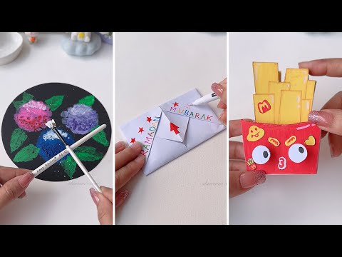 Paper craft/ Easy craft ideas/ miniature craft/ how to make/ DIY/ school project/ Sharmin’s craft