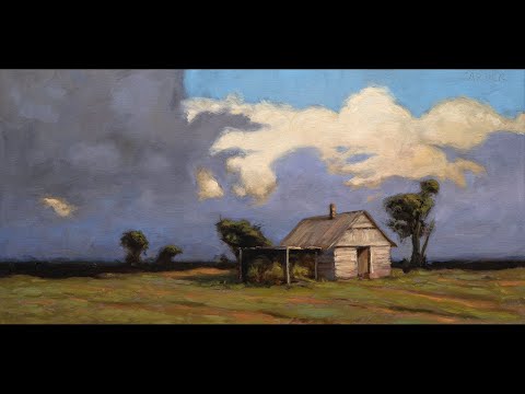 Landscape Painting Demonstration - Oil Painting Instruction - Episode 3