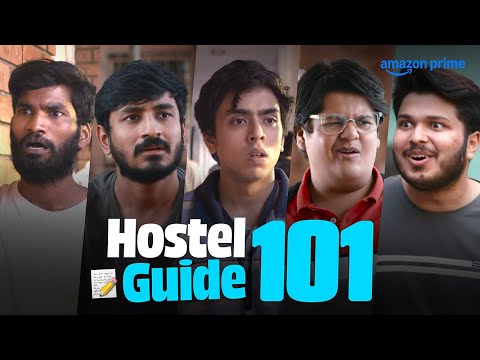 Hostel Daze Guide 101 😂 | Adarsh Gourav, Nikhil Vijay | Comedy Web Series | Prime Video India