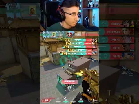 SATISFACTION 🏆 Top Radiant valorant live streamer gameplay highlights daily clips shorts edit 2025