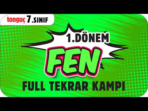 7. Sınıf Fen 1. Dönem Full Tekrar ♻ #2025