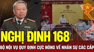 Nghị Định 168 Bộ Nội Vụ Quy Định Cực Nóng Về Nhân Sự Các Cấp | Sách Nói Minh Triết