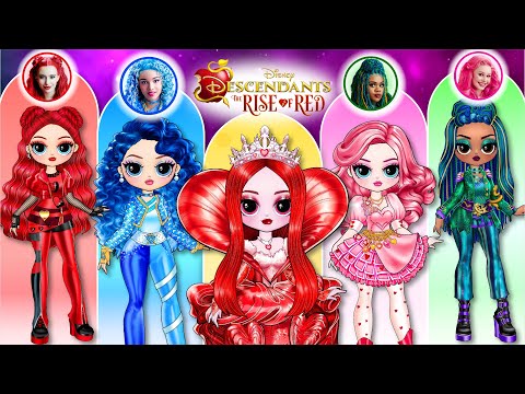 Get Ready With Elsa, Draculaura & Wednesday featuring Red from Descendants: The Rise of Red