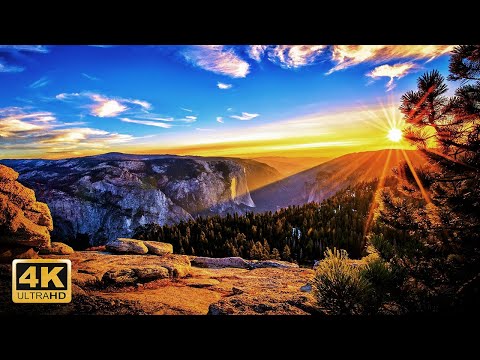 3hour 4K Fantastic Aerial Views with Relaxation Music