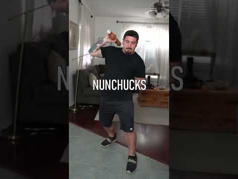 I Built Nunchucks out of Cans