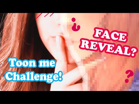 I try to do the Toon Me Challenge | Face reveal?