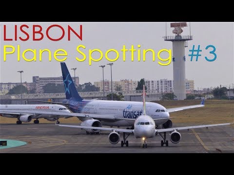 Plane Spotting in Lisbon #3 | 3 hours of mid-afternoon plane spotting in September | Sigma 150-600mm