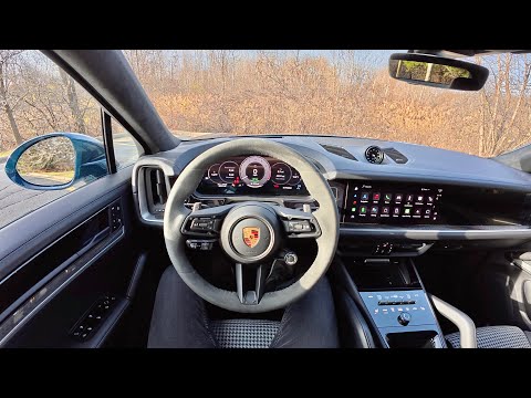 2024 Porsche Cayenne Turbo E-Hybrid Coupe - POV Driving Impressions