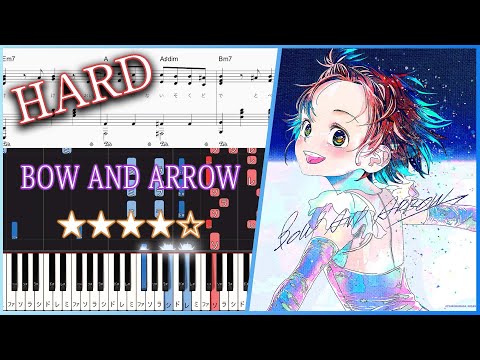 Medalist OP - BOW AND ARROW - Hard Piano Tutorial + Sheets【Piano Arrangement】