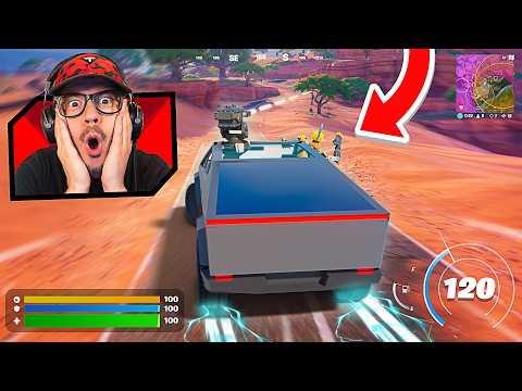 The TESLA CYBERTRUCK is FINALLY in Fortnite!