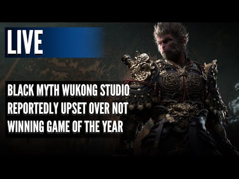 Black Myth Wukong Studio Repoertedly Upset Over Not Winning Game of The Year