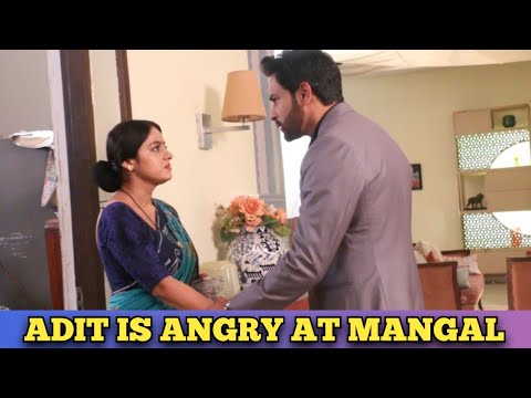 Adit attacks Mangal because Mangal brings Amma home from the hospital without permission