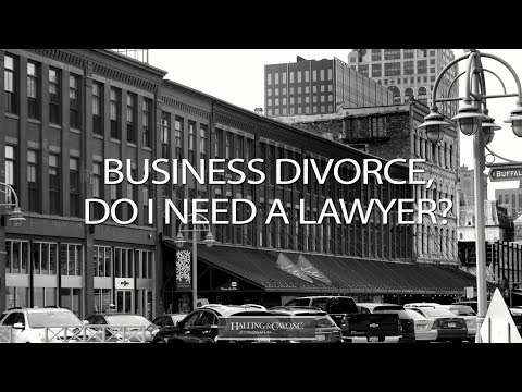 Business Divorce, do I need a lawyer