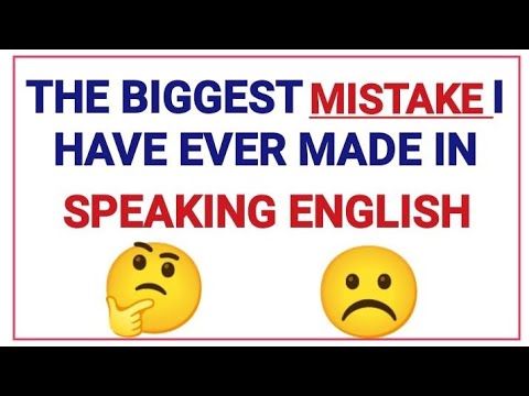 The Most Common Mistakes in English Speaking and Writing ✍️ Check the Mistakes.