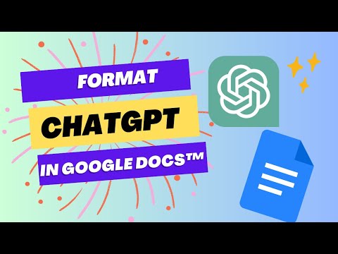 Demonstrate formatting ChatGPT in a Google Doc using Remove Blank Lines by AliceKeeler