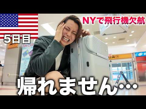 【アメリカ5日目】NYで帰りの飛行機が欠航！？日本に帰れなくなりました。。。