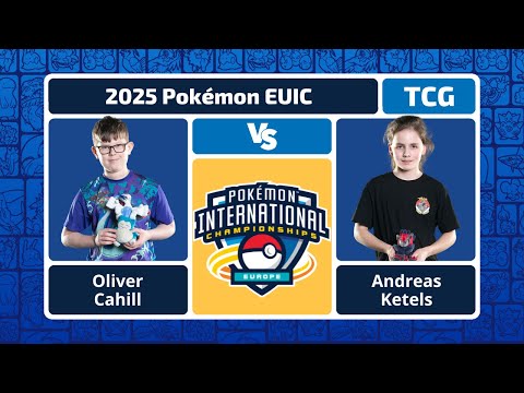 OLIVER VS ANDREAS - Pokémon TCG Junior Finals | EUIC 2025