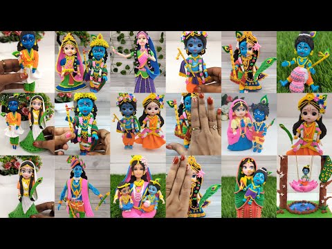 Little Yashoda Krishna To Lord Radha Krishna Transformation Making💕😍🙏Blooming Hands Special 💕🥰