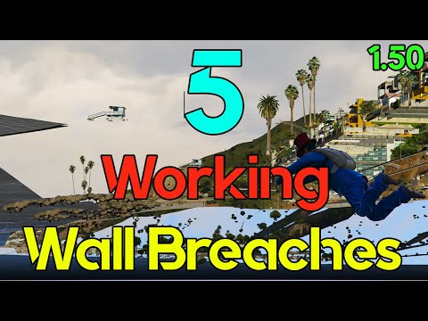 5 Working Wall Breaches in GTA Online - 1.50 #5