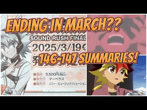 Will Yu-Gi-Oh Go Rush END in MARCH? - EPs 146-147 SUMMARIES!