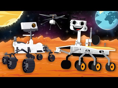 Learn About ALL The Rovers That Landed On Mars! | Space Songs For Kids | KLT