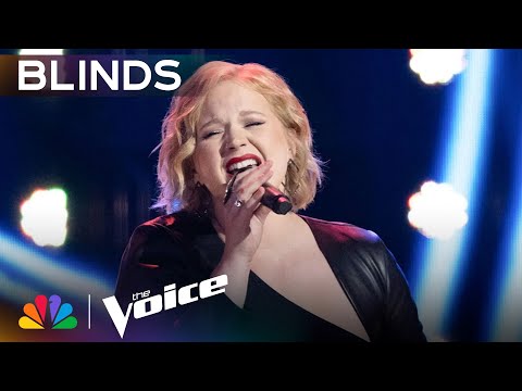 Brook Wood's Haunting Performance Of "Save Me" Will Give You Chills | Voice Blind Auditions | NBC