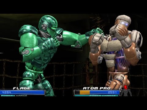 REAL STEEL THE VIDEO GAME/FLAGE vs ATOM PRO/