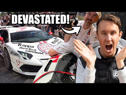 DDE LAMBORGHINI SVJ BREAKS DOWN ON GUMBALL 3000 - PART 6