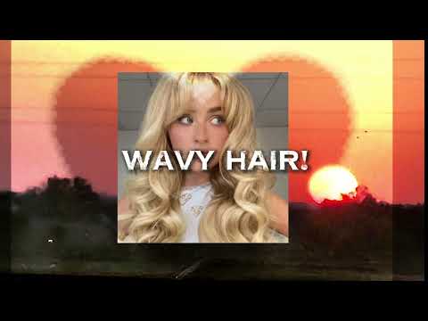 wavy hair (experiment)