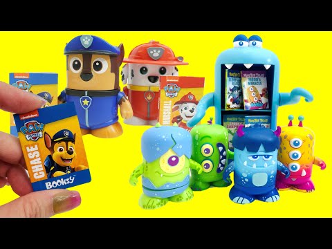 Booksy Paw Patrol and Monster Tales Mini Books