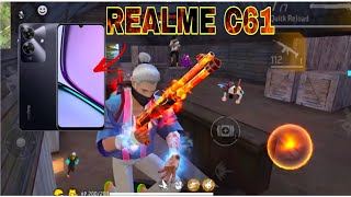 REALME C61 FREE FIRE HANDCAM GAMEPLAY AND SENSITIVITY SETTING FULL DETAILS VIDEO