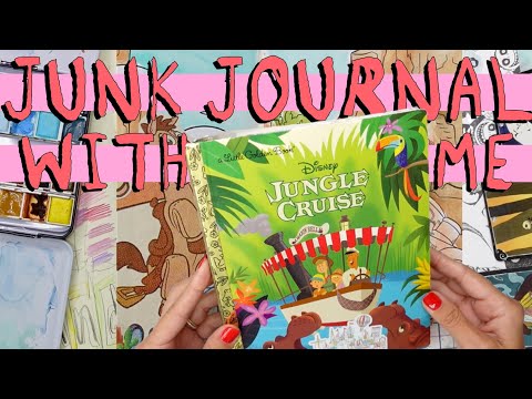 Junk Journal With Me (Disney edition!) 🐴🌵✨