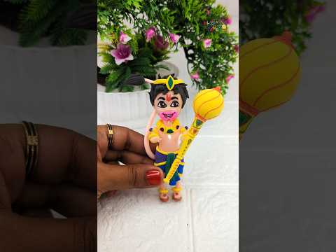 Reverse Play⏪Selfie With Bajarangi Fame Making With Clay💕🥰🙏 Old Doll Makeover To Bajarangi🙏🥰🤗