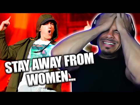 “f*ck is wrong with this guy??” Gen Z Reacts to STAY WIDE AWAKE - Eminem (DIRTY)