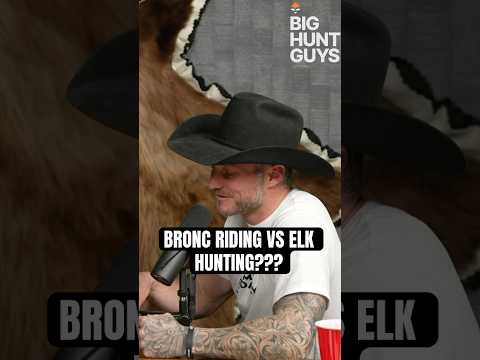 Bronc Riding Vs. Bow Hunting? #gohunt