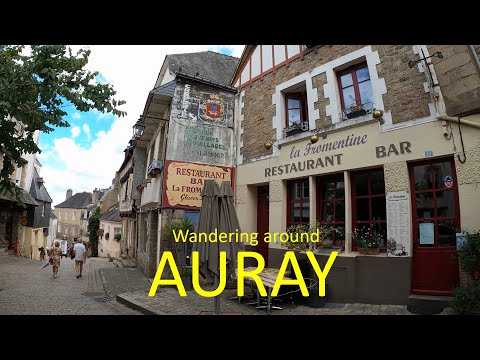 Wandering around Auray Brittany France. A 5-minute video giving a taste of this historic town